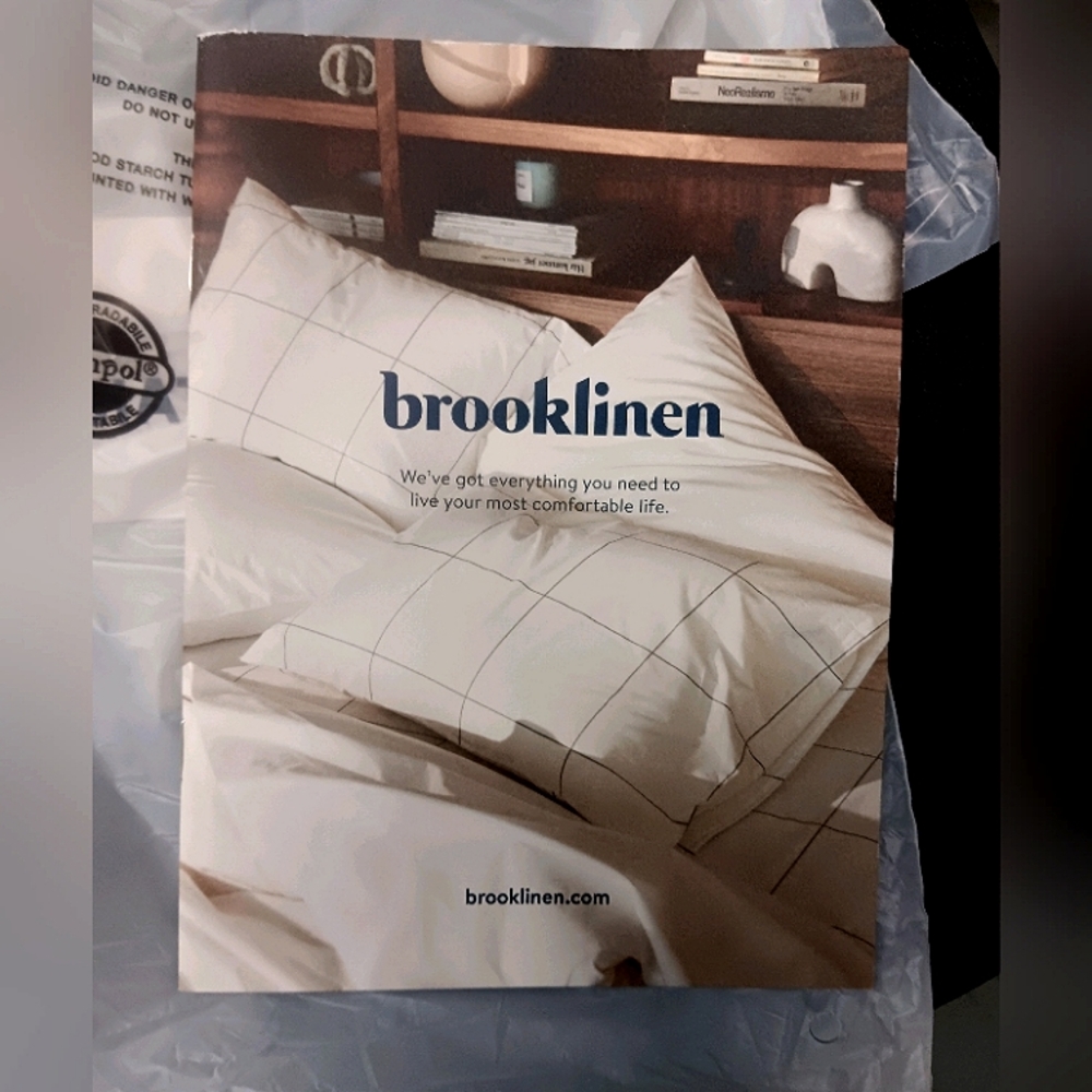 Brooklinen Heathered Cashmere Queen Core set